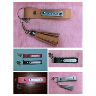 Personalized Keychain (With Free Name & Charm)