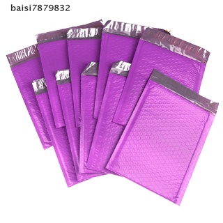 【bai】 10pcs 7x9.8 IN Poly Bubble Mailer Purple Self Seal Padded Envelopes/mailing Bags .