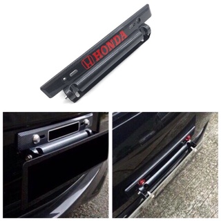 【Spot goods】✧✢Car Honda Logo Adjustable Tilting Plate Holder Carbon-Black A-168