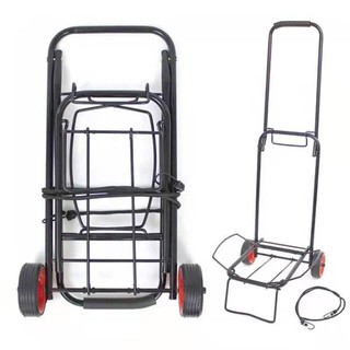 TROLLEY BLACK SMALL & BIG Stroller (WITH RUBBERIZE ROPE)