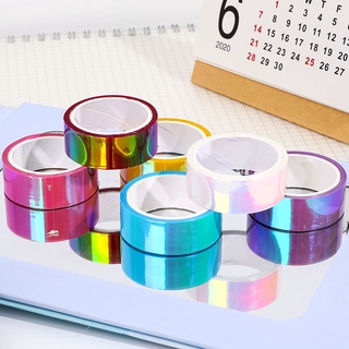 Color Waterproof Tape Journal Washi Masking Tape Paper Scrapbooking Stationery DIY Decorative Tape Stickers