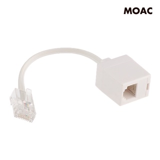 [Home Appliances] 1pc Home Office Telephone Extension Line Cable Phone Wire To RJ11