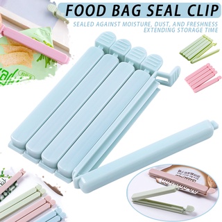 5Pcs Food Bag Clips Househould Food Snack Storage Sealing Bag Clips Sealer Clamp Kitchen Tool