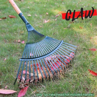 CLAW Grass Rake Head Portable 22 Toothed Steel Wire Grass Agriculture