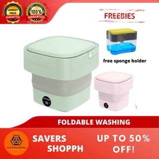 SAVERSHOPPH Mini washing machine/Foldable washing machine for easy storage