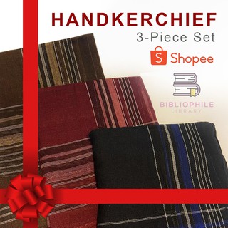 Handkerchief for Men and Women Uni 3 Piece Set