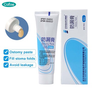 Cofoe 60g Stoma Leak Proof Cream Stoma Paste to Protect The Stoma Skin&Prevent Allergies Stoma Care