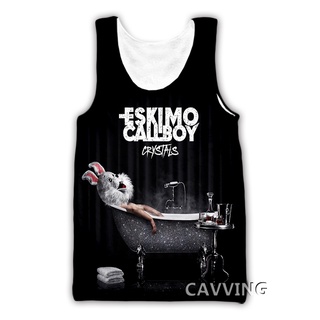 CAVVING 3D Printed Eskimo Callboy Tank Tops Harajuku Vest Summer Undershirt Shirts Streetwear