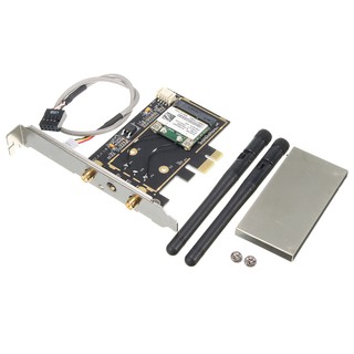 BCM943142HM 300Mbps Bluetooth 4.0 Wifi PCI-E Card Desktop Network Adapter Set