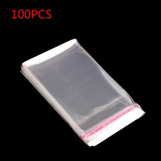 time* Clear Transparent Plastic OPP Self Adhesive Seal Bag Resealable Poly Bags