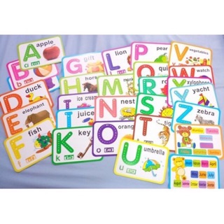Learning baby flash card alphabet & numbers