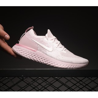 Nike Epic React Flyknit Women Running Shoes Pink Sneakers Inspired