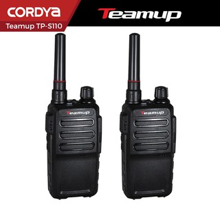 Cordya Teamup TP-S110 Walkie Talkie FM Transceiver