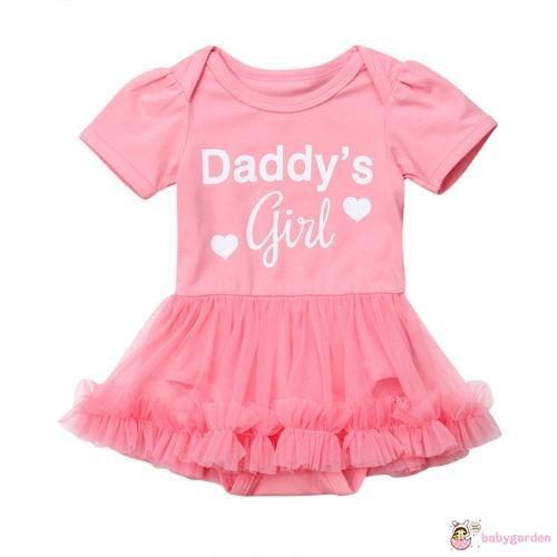 DA.-Fashion Newborn Toddler Baby Girl Lace Bodysuit Romper