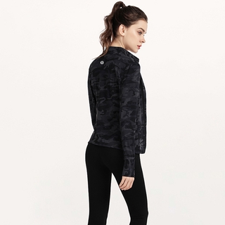 【Sell well】lululemon camouflage color women's yoga DF jackets coats gym sports zipper coats YC056 (7)