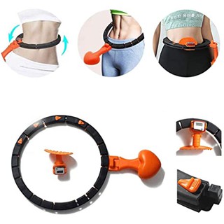 360 ° fat burning detachable intelligent hula hoop / weight-loss automatic rotation hula hoop / inte