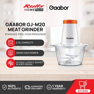 Gaabor GJ-M20A Meat Grinder | 2L Stainless steel Food Processor Baby Food Blender (1)