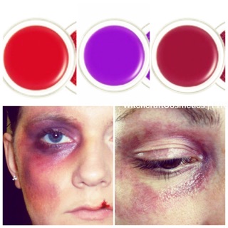fake blood SFX Bruise pots makeup chemical free kids safe