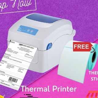 [GadgetGuruMNL] Thermal Printer Gprinter GP1324D - Waybill Printer A6 Barcode Label FREE 1 Fold A6 W