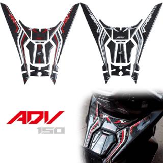 On sale Honda ADV 150 Carbon Fiber Motorcycle Oil Fuel Tank Pad Stickers Side Decals Protector Decoration (1)