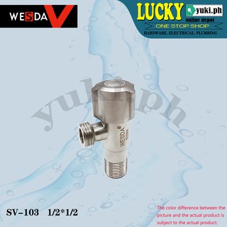Sus 304 Stainless Steel One Way Angle Valve 1/2 x 1/2 SV-103