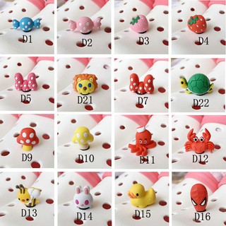 2020 New style 3D jibbitz cute lovely duck mermaid crocs shoes bag Accessories ready stock 2 pcs