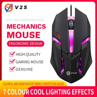 Mouse Pad Wired Gaming Mouse Led Backlight High Configuration Mouse For Laptop PC