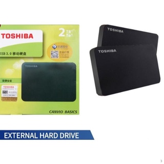 ▩Toshiba 2TB External Hard Drives USB 3.0 External Hard Disk PORTABLE Hard drive Canvio Basics
