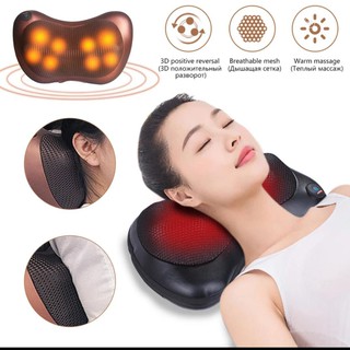 UNANGPWESTO Car And Home Pillow Massager Machine for Body Neck Back Kneading Massage (3)