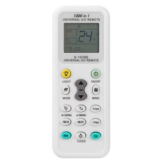 [CIKUGO] A/C Remote Control, Universal LCD A/C Muli Remote Control Controller for Aircon