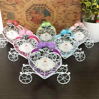 Ma Pretty Iron Carriage Wedding Candy Box Candy Chocolate Gift Container Party Household Decoration