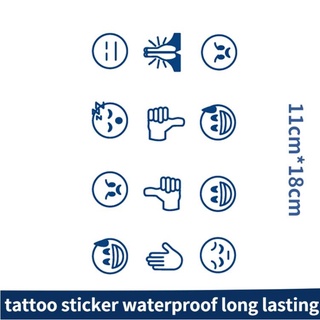 【MINE】 Tattoo lasts to 15 Days tattoo sticker waterproof long lasting Magic tattoo Temporary Tattoo
