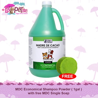 LKJ-Prolific Tails Madre De Cacao Shampoo Powder Scent Gallon (Anti Mange, Anti-Fungal & Bacterial) (1)