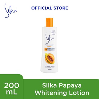 Silka Skin Whitening Papaya Lotion SPF6 200ml