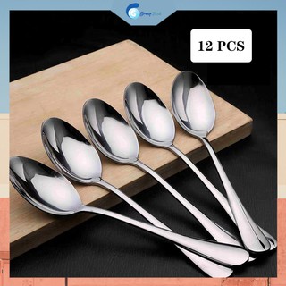 THICK stain less steel fork/ stainless steel spoon 12pcs stainless steel cutlery, kitchen household