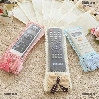 【SEER】1X Bowknot Lace Remote Control Dustproof Case Cover Bags TV Control Protector