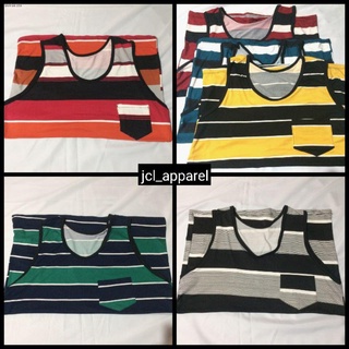 ✼☞☏Stripe Sando For Kids (7-9 and 9-12 years Old)Makapal