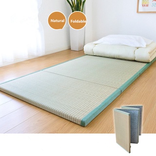 15%,Japanese Traditional Tatami Mattress Mat Rectangle Large Foldable Floor Straw Mat For Yoga Sleep