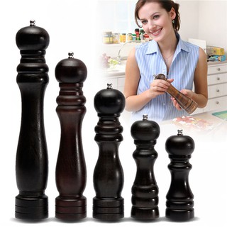 ALL IN ONE Hot Classical Wooden manual salt pepper grinder/mill Hand