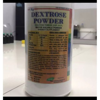 Dextrose Powder|1kilo|Canister packaging