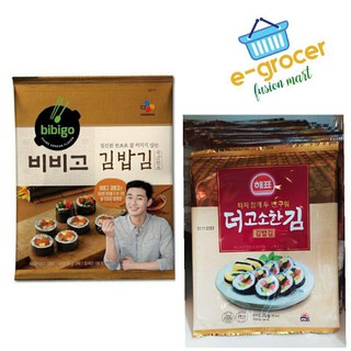 SUSHI✔Bibigo Roasted Nori Wrapper for Kimbap 10Sheets