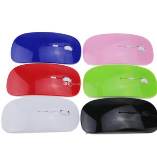1PC Cheapest Wireless Mouse Ultra Thin USB Optical 2.4G Receiver Super Slim Mouse For Computer