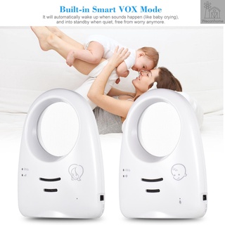 Portable 2.4GHz Wireless Digital Audio Baby Monitor Two Way Talk Crystal Clear Baby Cry Detector Sensitive Transmission