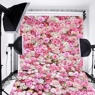 Background Photoshoot Rose Floral Vinyl Photography Backdrops Wedding Birthday Party Decor Photo (3)