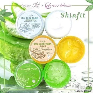 Skinfit Soothing Gel by BSE X EB (Aloe Vera + Snail/Jeju Aloe Ice + Green Tea/Aloe Vera + Vit.C)