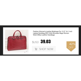 2021 Business Women's Briefcase Leather Handbag Women Totes 15.6 14 Inch Laptop Bag Shoulder Office (8)