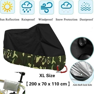 Waterproof Bike Rain Dust Cover Bicycle Cover UV Protective For Bike Bicycle Utility Cycling Outdoor