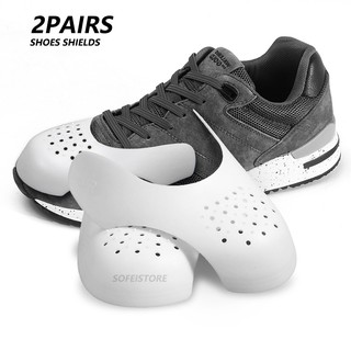 1pair Sneakers Shields Anti-Crease Wrinkled Fold Shoes Support Toe Cap Shoes Strecher Protector