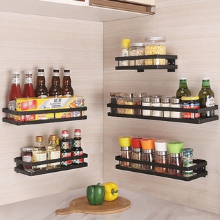 Kitchen Wall Rack, Wall Rack, Hollow Wall Organizer, Spice Rack, Jar, Cabinet Rack, Shelf, Cooker
