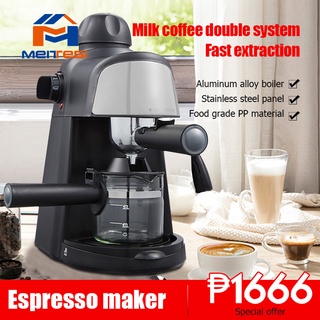 Coffee machine domestic semi-automatic coffee machine espresso concentrating small steam